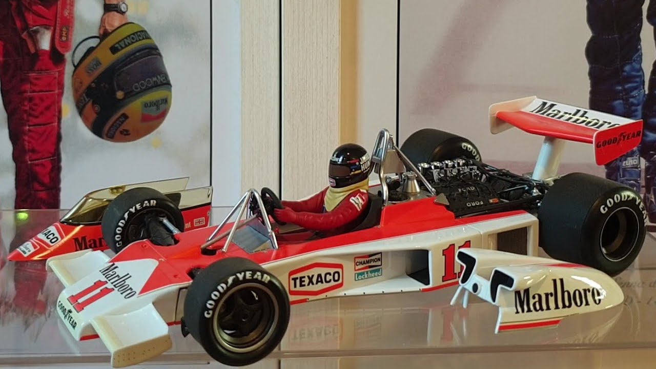 1/18 James Hunt 1976 Marlboro Mclaren Ford Cosworth F1 World