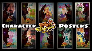 Willy’s Wonderland (2021) - All Character Poster Mini-Trailer Animations!!!