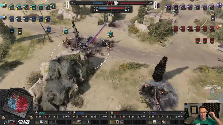 SPRING SHOWDOWN CoH3 2v2 | Semi Final 1 | FeriG & *Mule vs CAuMOH & Symbiosis