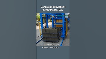 QT4-18 Hydraulic Concrete Cement Block Machine #brickmachine#concreteblockmachine automatic