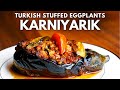 Turkish stuffed eggplants  how to make karniyarik