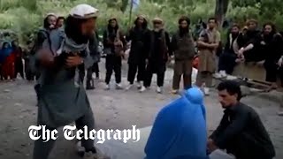 video: Taliban publicly lashes woman accused of adultery in Afghanistan as Sharia law returns