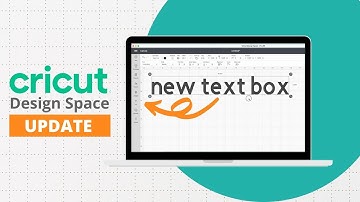 Cricut Design Space update - text box simplified