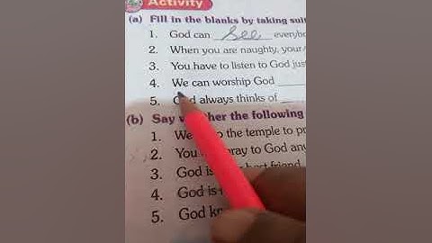 || STD  2 || Moral Science || Lesson 2 : True or False ||