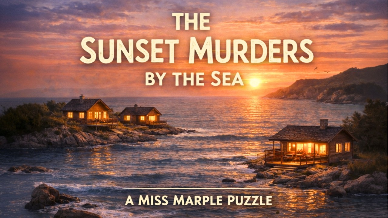 The Sunset Murders by the Sea | A Miss Marple Puzzle