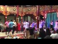 Танцевальный конкурс на бурятской свадьбе