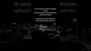 Gece Yarıları Zor Geliyor.