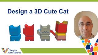 STEAM Activity: Design a 3D Cute Cat using Tinkercad