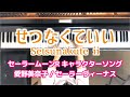セーラームーン 愛野美奈子 せつなくていい ピアノ sailor venus setsunakute ii piano