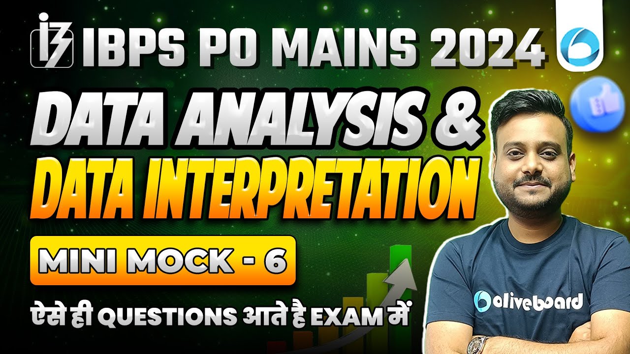 IBPS PO Mains 2024 Quant Data Analysis & Data Interpretation | IBPS PO ...