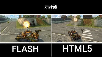 Flash VS HTML5 Graphics -  Tanki Online