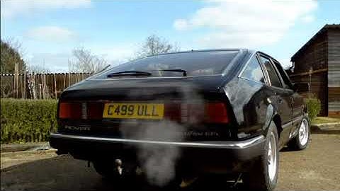 Rover SD1 cold start