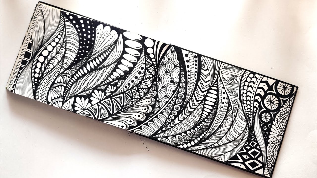 Zentangle art || Zentangle || Doodle art || Zendoodle