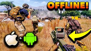 Top 10 Best OFFLINE FPS Games Like COD Mobile for iOS/Android 2022! High Graphics! [Free Download]