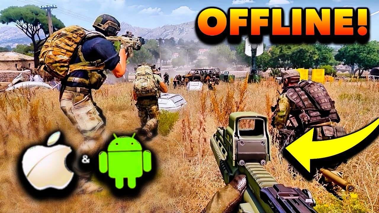 Top 10 Best OFFLINE FPS Games Like COD Mobile for iOS/Android 2022! High Graphics! Free Download