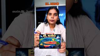 🌊 El Niño is back!Will India face drought, heatwaves, and weak monsoon? 🌧️#Rethina.gk #shorts