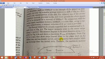 RCC I Two way slab design USD Method Part 1