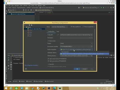 como resolver o problema do interpretador do pycharm 2021.