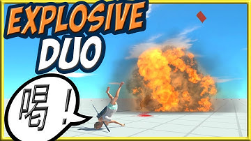 Explosive Duo! Suicide Sue & Explosive Warthog vs Every Unit 2v1 - Animal Revolt Battle Simulator