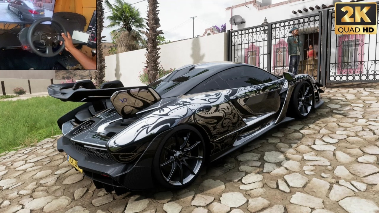 Mclaren Senna - Forza Horizon 5 | Thrustmaster T300RS Stteering Wheel Gameplay