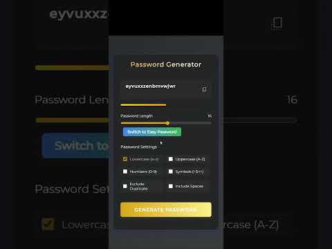 Password Generator ||