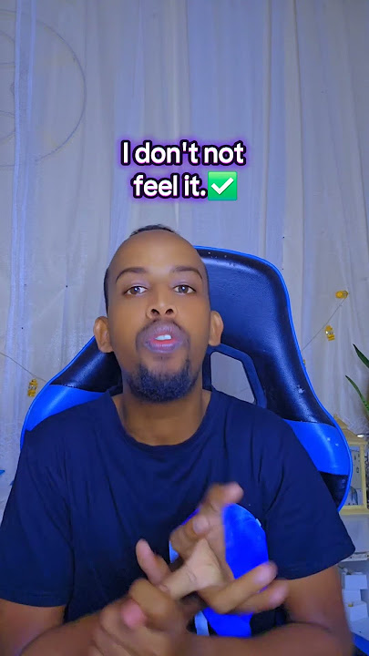 ❌️Qaali, just say: don’t see the ring. I’m not touching it. I don’t feel it.✅️