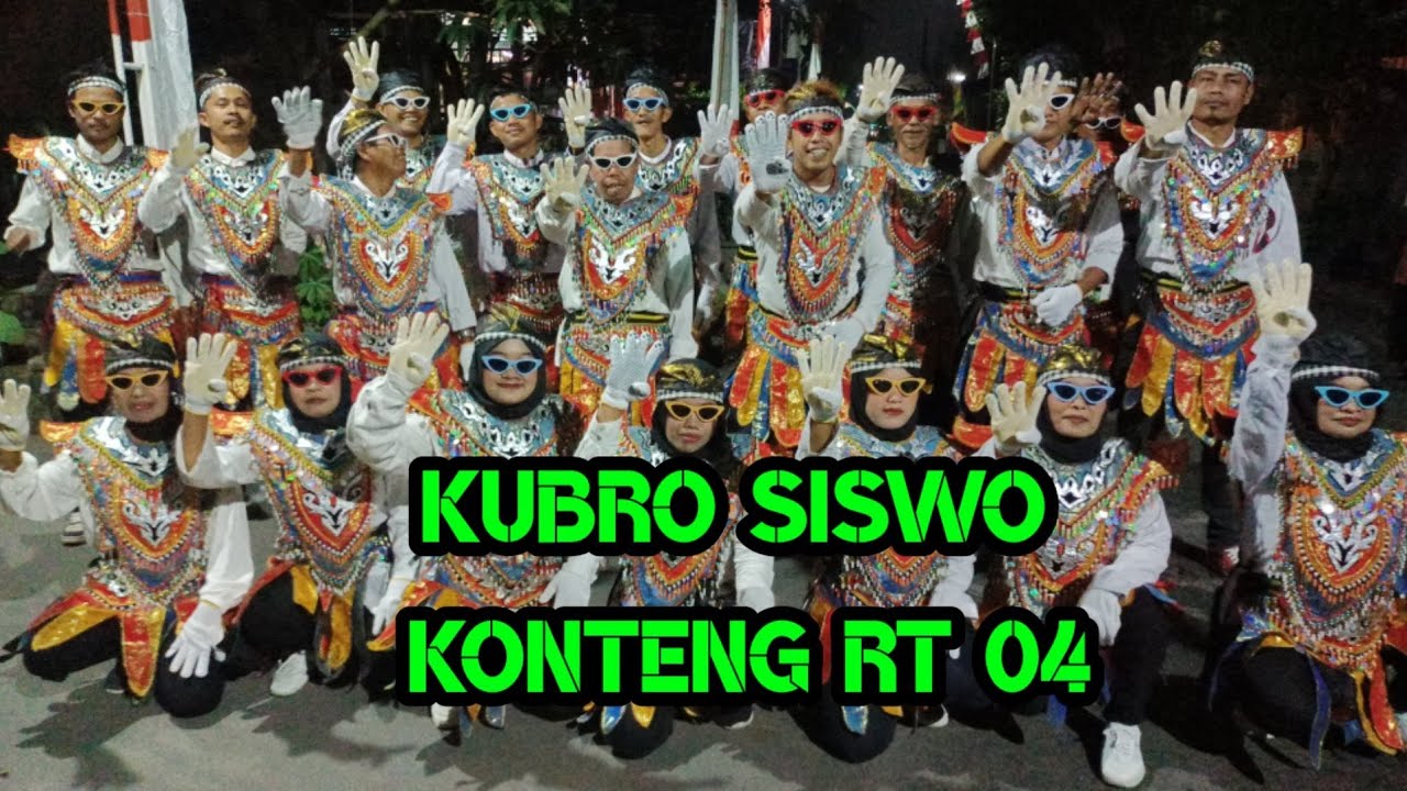 KUBRO SISWO PENTAS SENI KONTENG RT 04