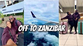 Travel Vlog | We Are Off To Zanzibar | First Time Flying RwandAir