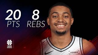 Keldon Johnson 20 Pts 8 Rebs Vs Blazers 2526 Season