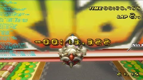 MKWii GCN Mario Circuit 200cc 1lap TAF