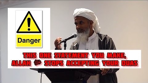 Dangerous statement ✋️ | Shaykh Hasan Ali #dangerous #statement #dua #supplications #prayers