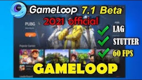 gameloop 7.1 beta lag fix.please subscribe me.