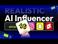 How to Create a Realistic AI Influencer With a Consistent Character and Get Paid