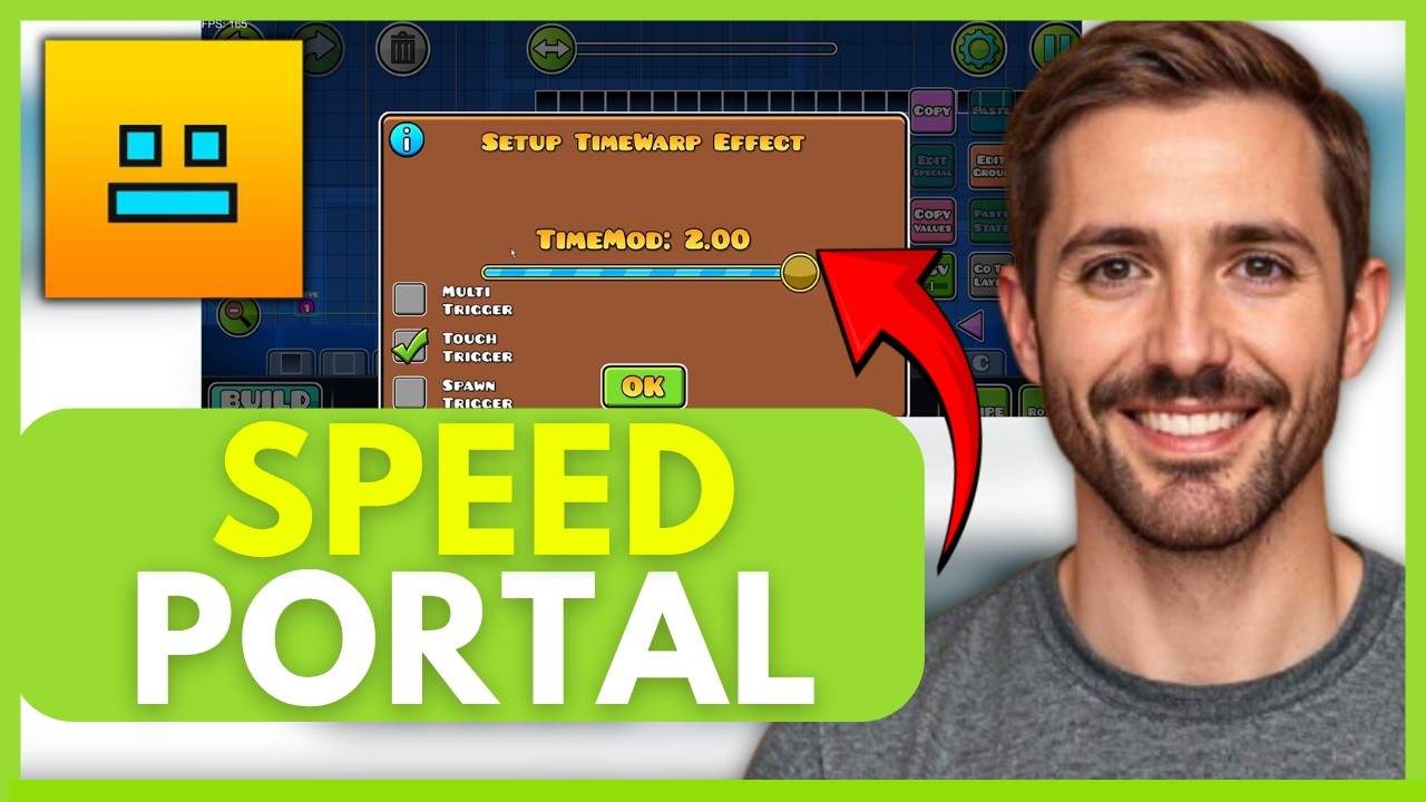 How to Make A Real 5x Speed Portal in Geometry Dash (EASY) 2026 - YouTube