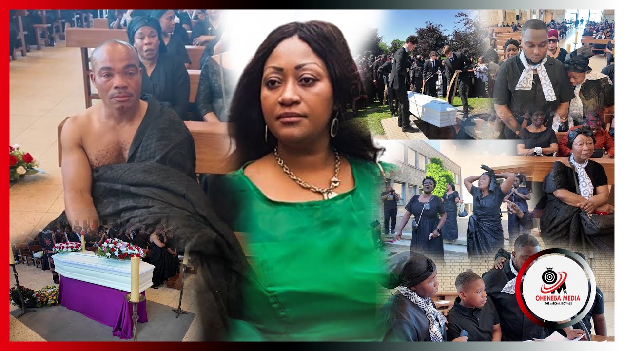 😭Laying In State And Burial  Service Of The Late Mad Matilda Tweneboah In Antwerp-Belgium