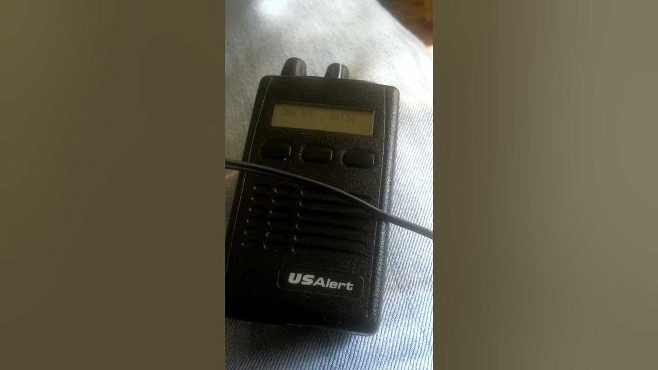 My watchdog fire pager activating YouTube