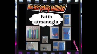 Mart 2023 Çekiliş Talihlisi Fatih Atmanoğlu Kendisine Bereketli Avlar Dilerim