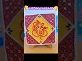 Beautiful Ganpati Lippan Clay Art 🎨#youtubeshortsganeshart#lippanart#clayart#ganpati#homedecor#diy