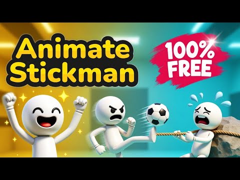 How to Create Stickman Animation with AI 100% FREE - YouTube
