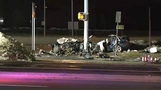 1 dead, 3 hurt in Woodbridge crash