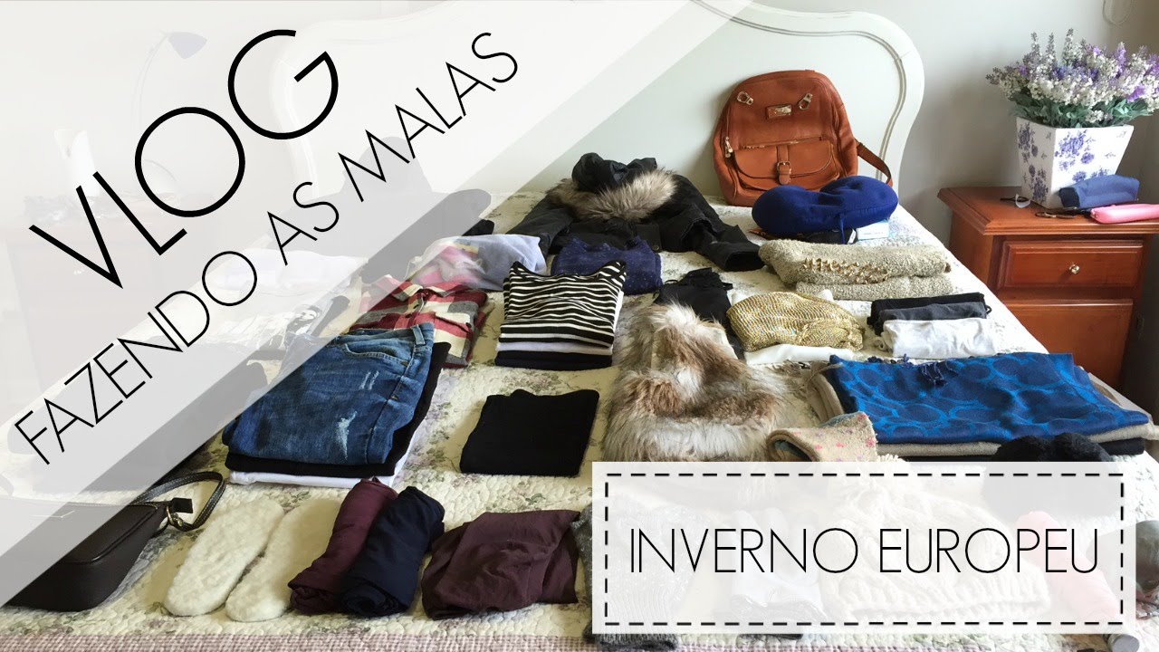 Fazendo as malas para o inverno Europeu | {Série de Malas Prontas} | Divirta-se Organizando