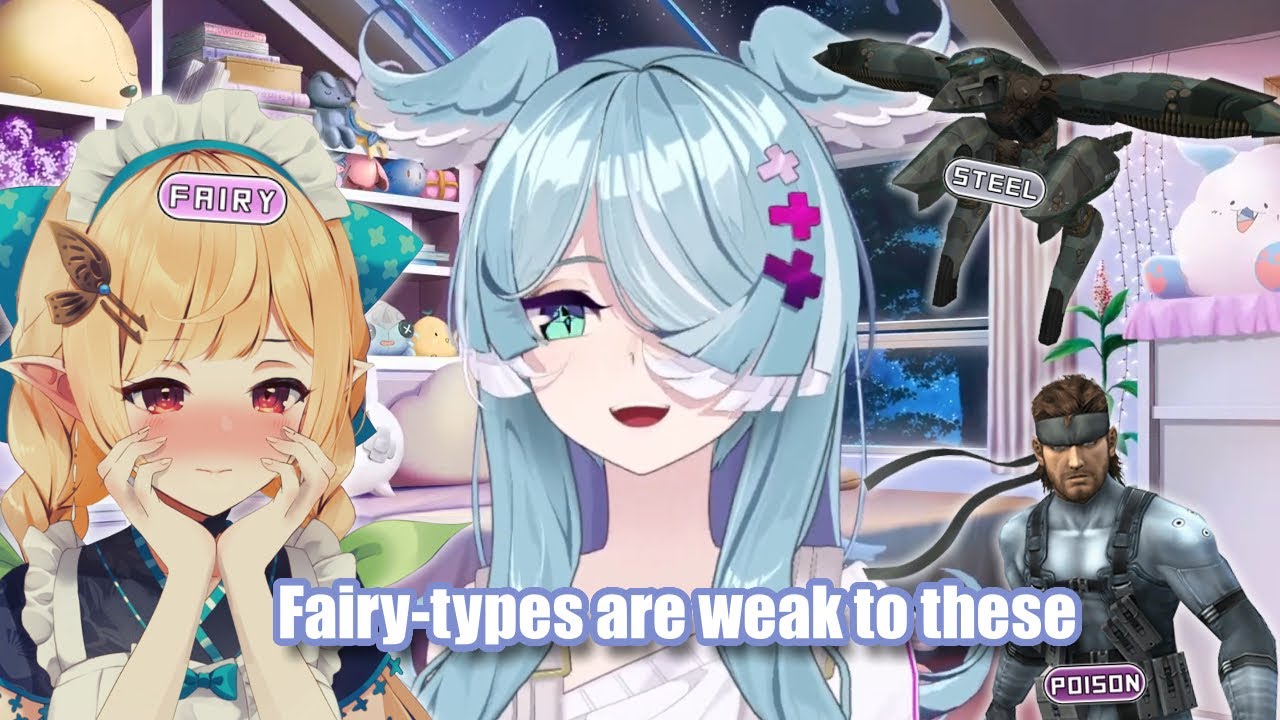 Elira will never forget Fairy-type matchups thanks to Pomu and Metal Gear 【NIJISANJI EN】