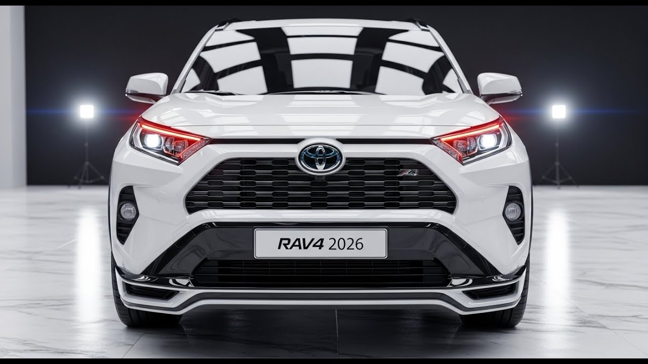2026 Toyota RAV4 Revealed! New Design, Hybrid Power, Interior Upgrade & Price Expectations