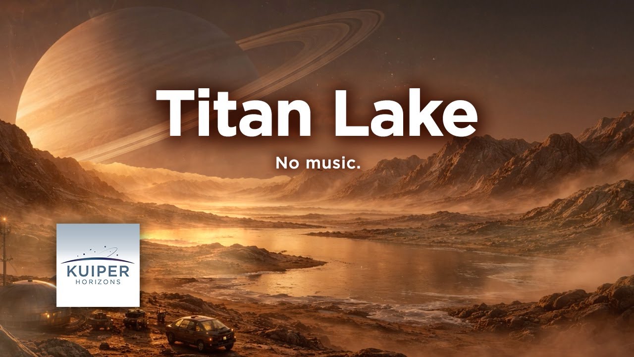 Titan Lake — 90 Minutes — No Music — Sleep / Study Ambience