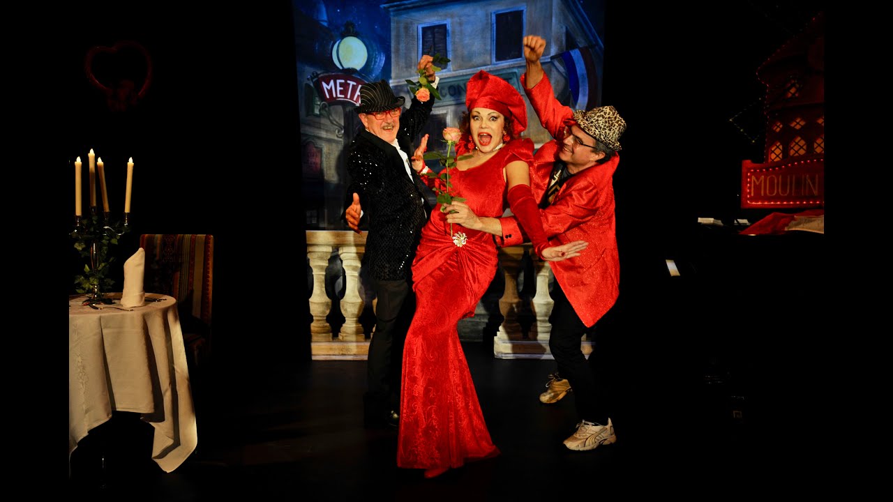 ORF Mittagsjournal/Dinnertheater Schönbrunn/ Tamara Trojani, Konstantin Schenk, Lado /Vive la France