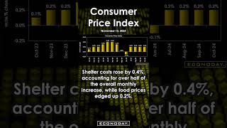 Consumer Price Index November 13  #economy #inflation  #economicdata