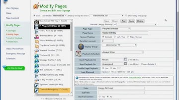 Enhanced Digital Signage Content Management System