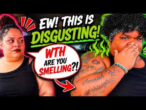 SCRATCHING AND SNIFFING AFTERWARDS TO GET @erathangjuju REACTION (HILARIOUS) 😂😂😂