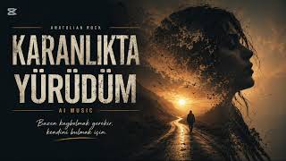 Karanlıkta Yürüdüm – Anatolian Rock | AI Music