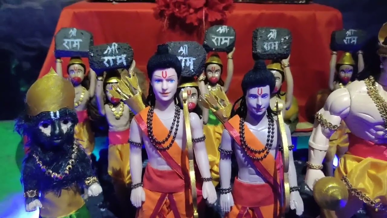 माऊली चा राजा गणपती डेकोरेशन 2023 रामायण